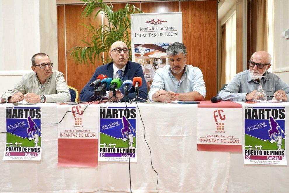 León pide a la Junta su apoyo para sellar el fin del conflicto de Pinos
