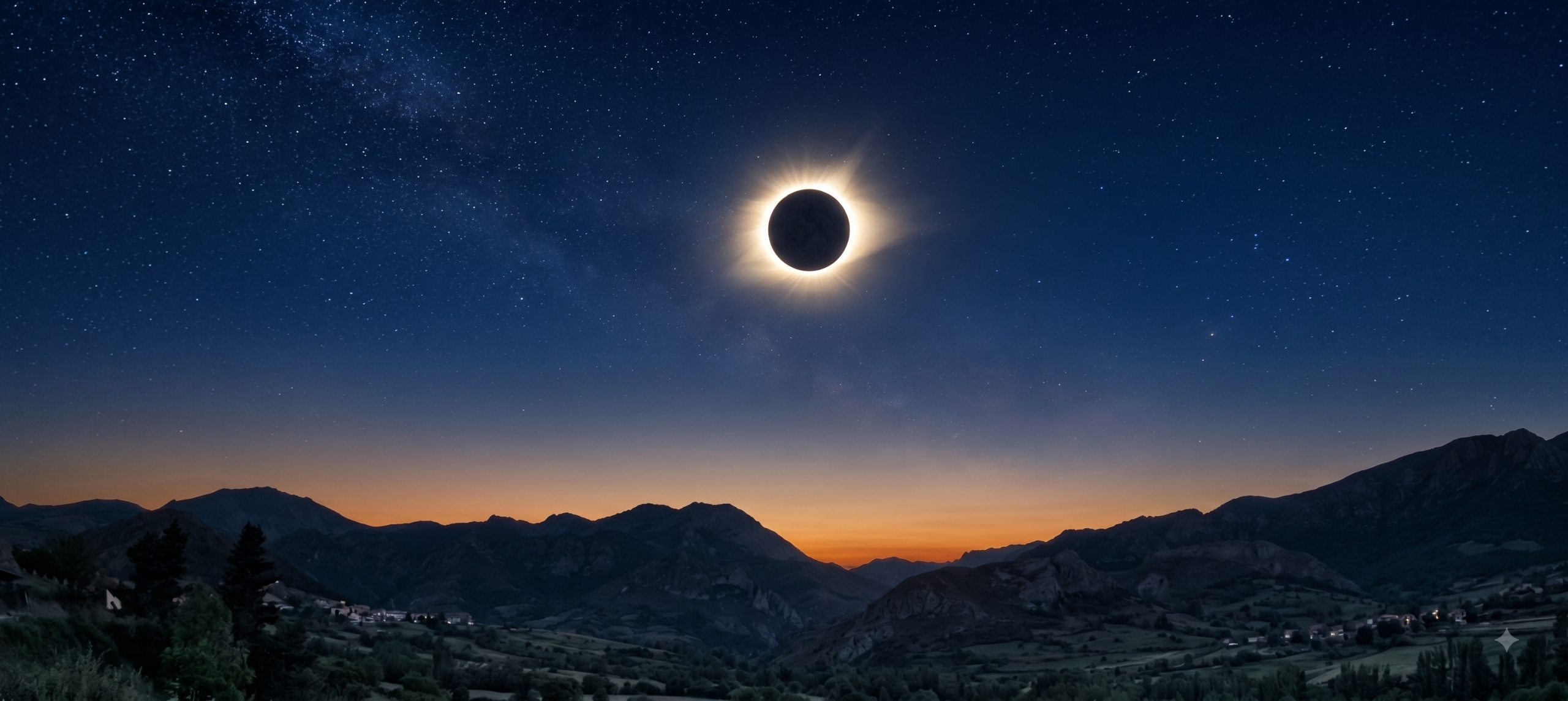El Eclipse en Babia y en directo